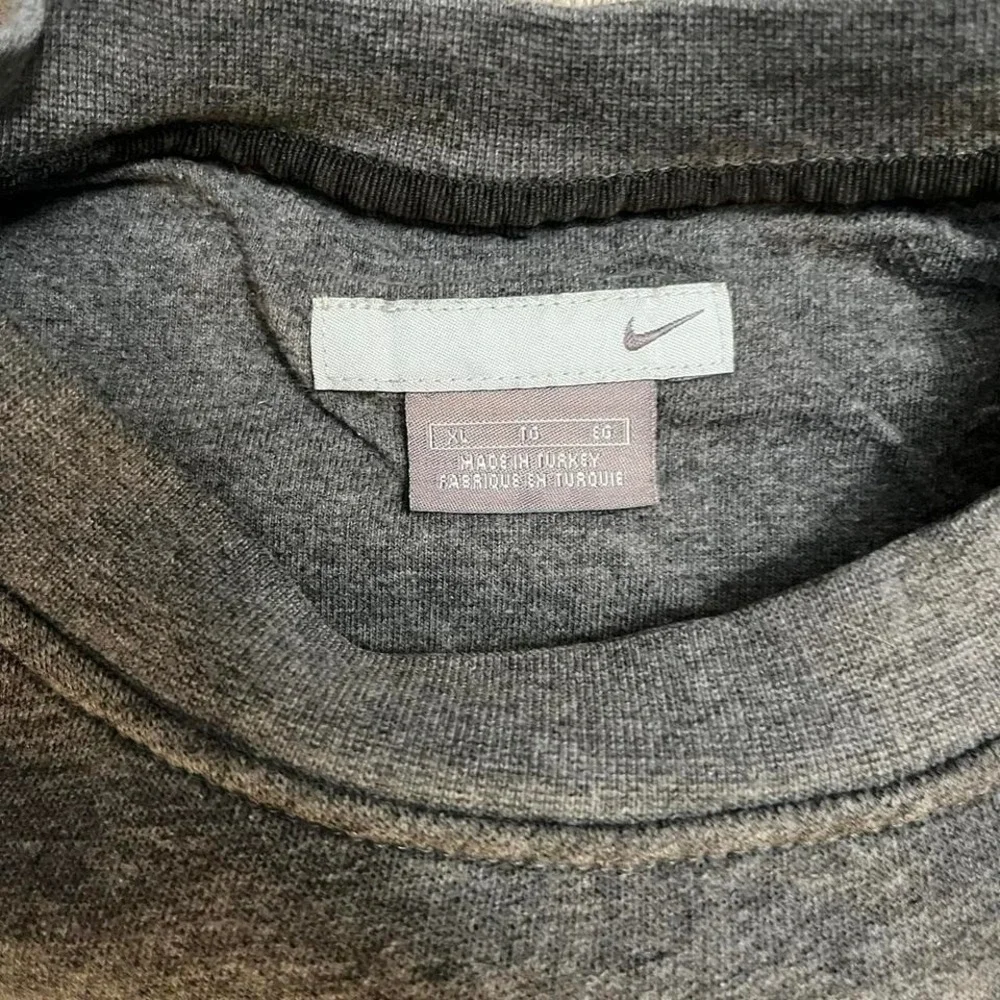 Vintage 90s silver tag Nike grey crewneck‎ sweatshirt, Size XL